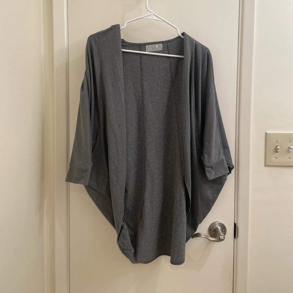 Aspire Cardigan, Nine Iron Grey